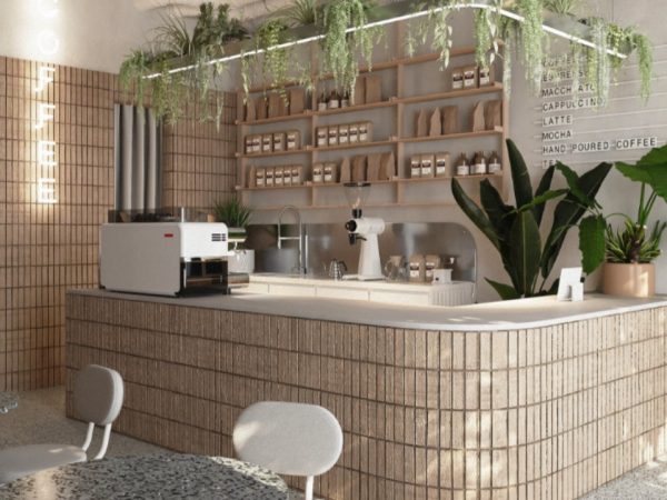 Thiết kế quán cafe đẹp tại quận Đống Đa cho anh Tâm
