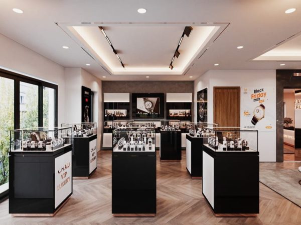 Mẫu shop đồng hồ thể thao của Anh Vũ tại Quận Tân Bình, Thành phố Hồ Chí Minh | Trọng Design