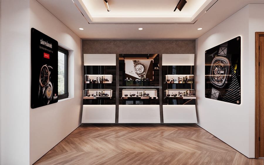 Mẫu shop đồng hồ thể thao của Anh Vũ tại Quận Tân Bình, Thành phố Hồ Chí Minh