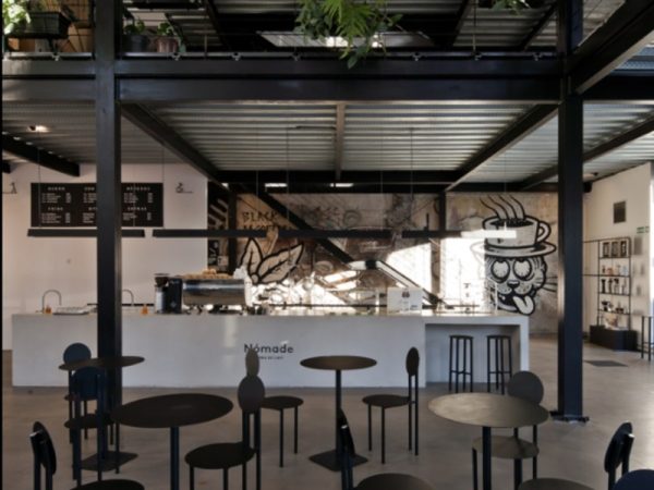 Thiết kế quán cafe khung thép tại quận Bình Thạnh cho anh Nhân