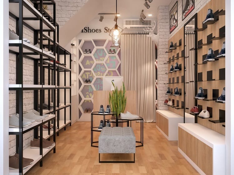 Mẫu thiết kế showroom giày dép tinh tế của Chị Hằng tại Quận 11, Thành phố Hồ Chí Minh Mẫu thiết kế showroom giày dép tinh tế của Chị Hằng tại Quận 11, Thành phố Hồ Chí Minh