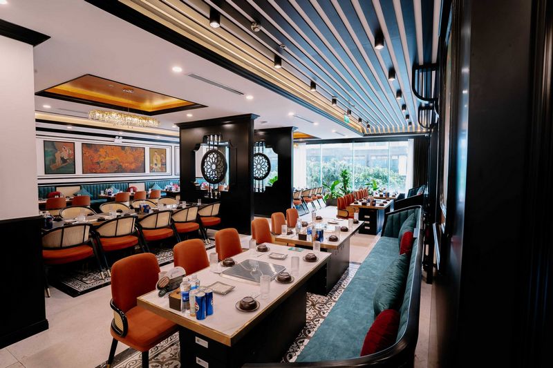 Ngắm mẫu thiết kế nhà hàng 78m2 phong cách Nhật Bản của anh Dương
