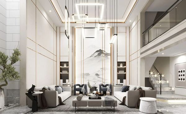 Thiết kế phòng khách cổ điển