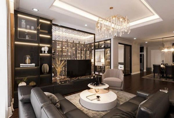 Thiết kế phòng khách phong cách Bắc Âu