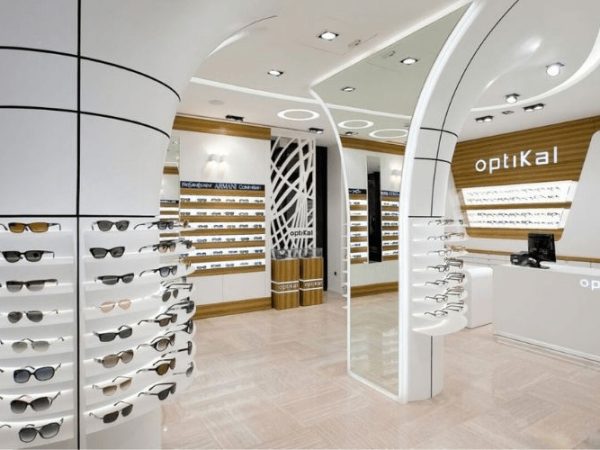 Mẫu thiết kế cửa hàng mắt kính tại Gò vấp TPHCM