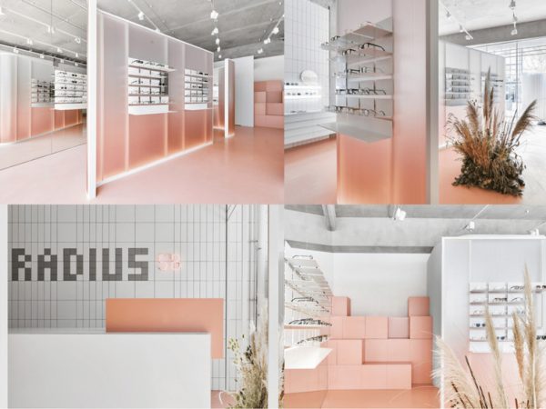 Mẫu thiết kế shop mắt kính hàng hiệu tại Quận Bình Thạnh