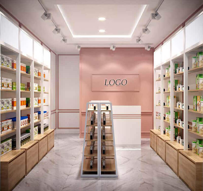 Mẫu thiết kế shop mỹ phẩm của Chị Minh tại Quận 2