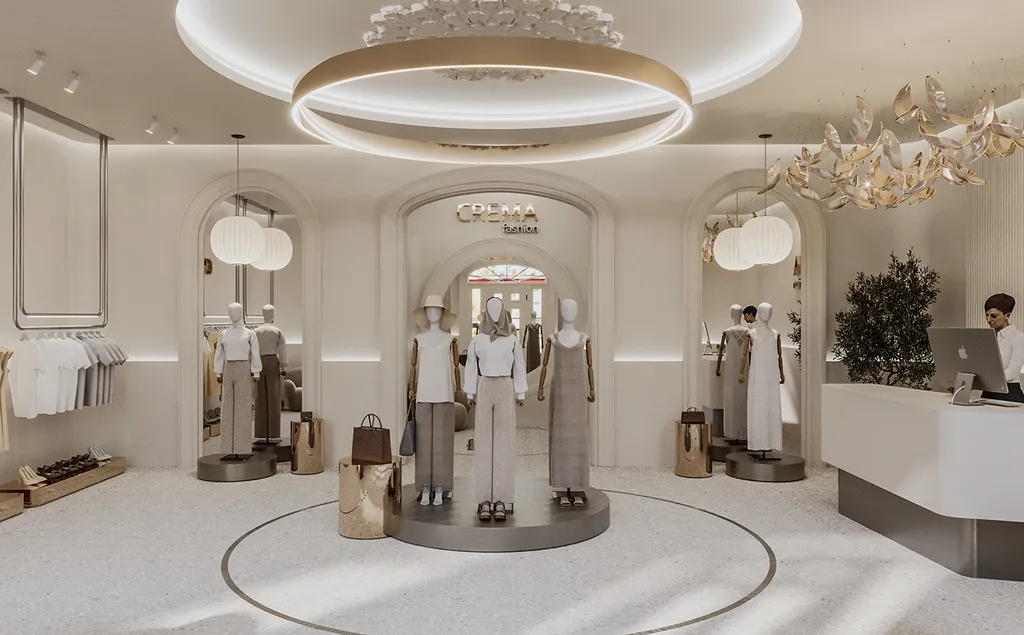 Mẫu thiết kế shop thời trang Cerena fashion Mẫu thiết kế shop thời trang Cerena fashion