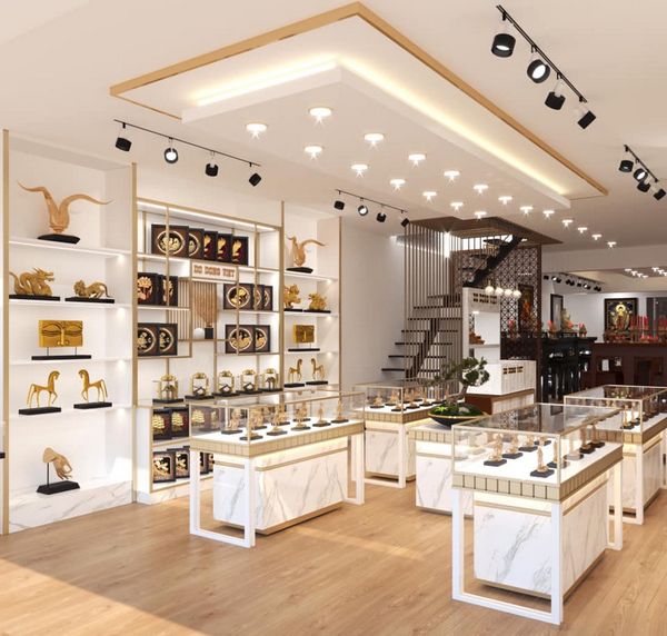 showroom Blue Stone,