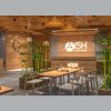 Thiết kế nội thất nhà hàng Aishi phong cách Nhật Bản sang trọng