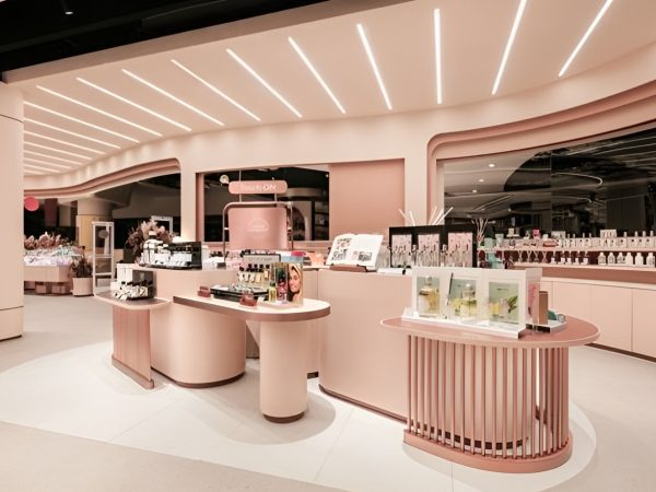 Mẫu shop nước hoa sang trọng của Chị Mai tại Quận 3