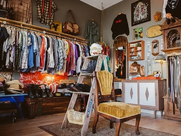 Mẫu thiết kế cửa hàng quần áo nam Secondhand của Anh Dũng tại Quận 4