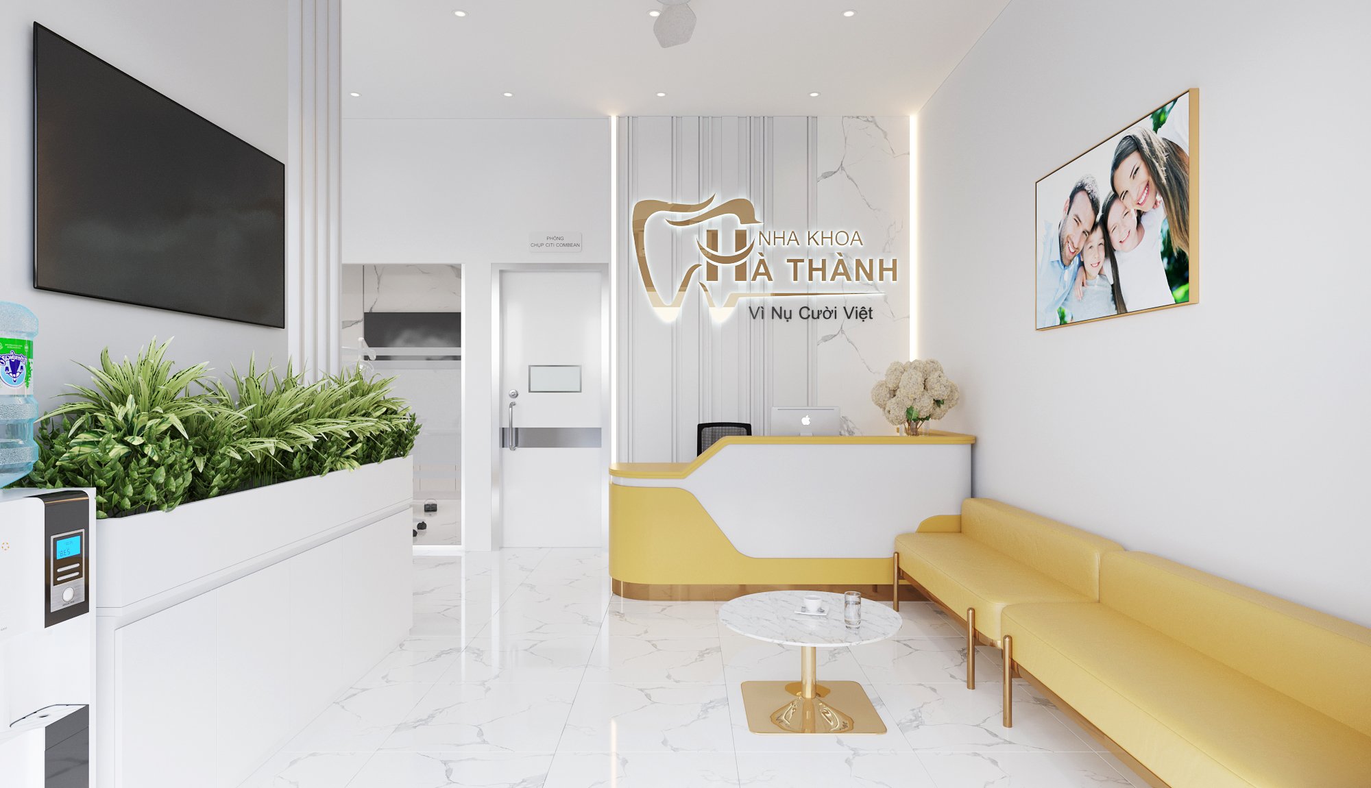 Mẫu thiết kế phòng khám nha khoa Hà Thanh Mẫu thiết kế phòng khám nha khoa Hà Thanh