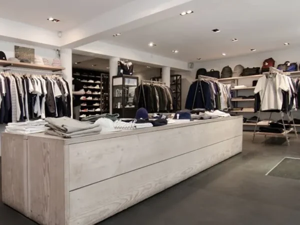 Mẫu thiết kế showroom quần áo nam đẳng cấp của Anh Khải tại Quận 10