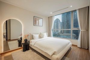Phối cảnh thiết kế căn hộ 1 phòng ngủ đẹp mắt