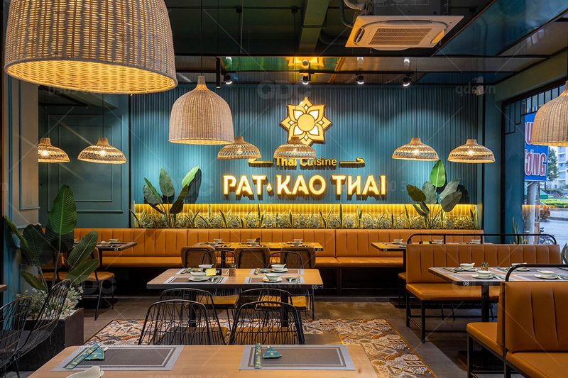 Thiết kế nhà hàng mang style Thái Lan