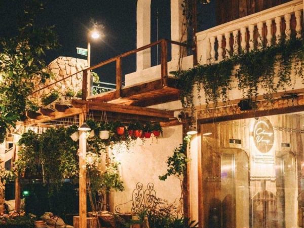 Thiết kế quán Rooftop đẹp, hoài cổ