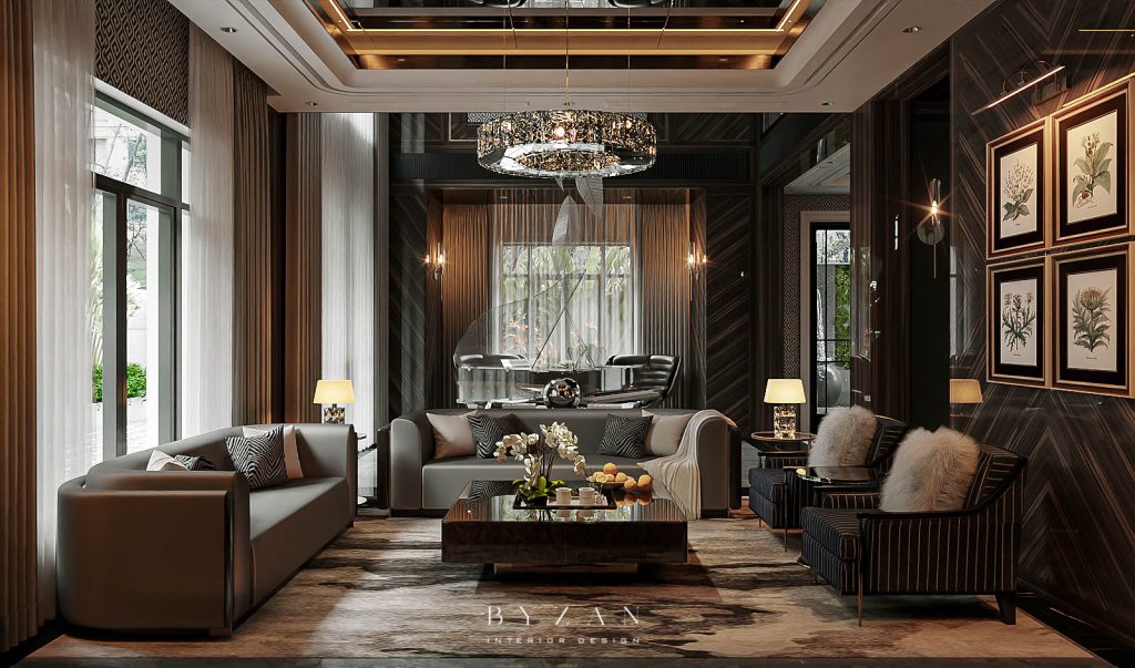 Thiết kế biệt thự Vinhomes Green Villas phong cách Modern Luxury Hà Nội ...