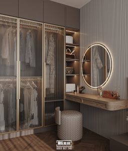 17 Thiết kế thi công góc trang điểm căn hộ ALNATA Celadon City đẳng cấp hiện đại | Trọng Design
