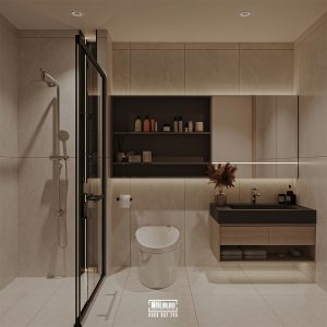 18 Thiết kế thi công nhà vệ sinh ALNATA Celadon City đẳng cấp hiện đại | Trọng Design