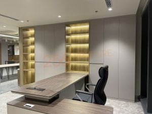 28 Bối cảnh phòng giám đốc sau khi thi công ở Thủ Đức | Trọng Design