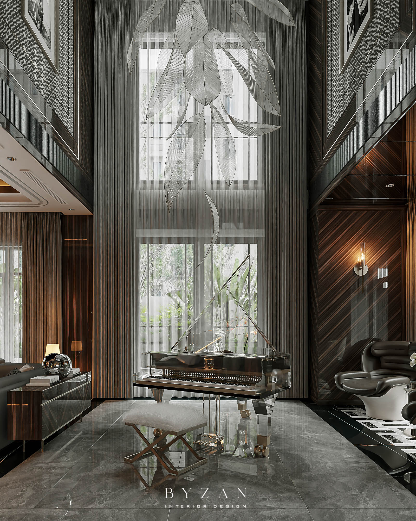 Thiết kế biệt thự Vinhomes Green Villas phong cách Modern Luxury Hà Nội ...