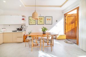 Góc bếp căn homestay Đà Lạt cực thơ mộng dễ thuognw
