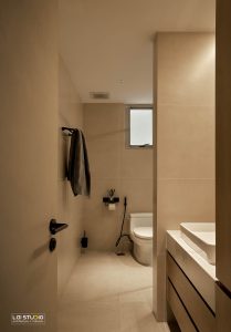 Phong cách thiết kế phòng vệ sinh phong cách Wabi Sabi - Trọng Design