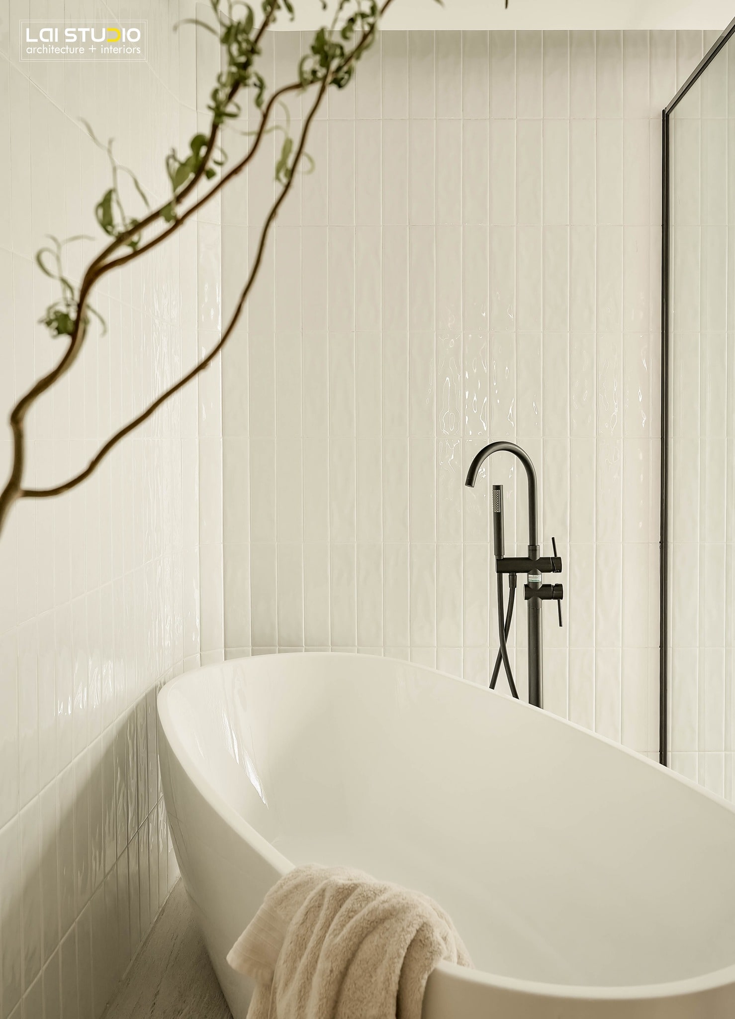 Thi công thiết kế Phòng vệ sinh chung cư phong cách Wabi Sabi sang trọng - Trọng Design