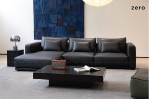 3 Phong cách thiết kế phòng khách với bộ ghế Sofa đen từ Zero Furniture