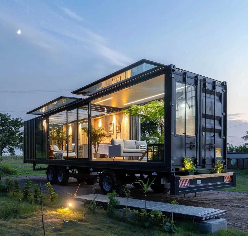 Dự Án Nhà Tiền Chế Container
