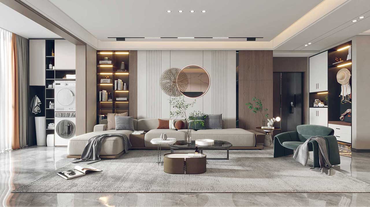 Mẫu Phòng Khách Hiện Đại Của Anh Cương Mẫu Phòng Khách Hiện Đại Của Anh Cương