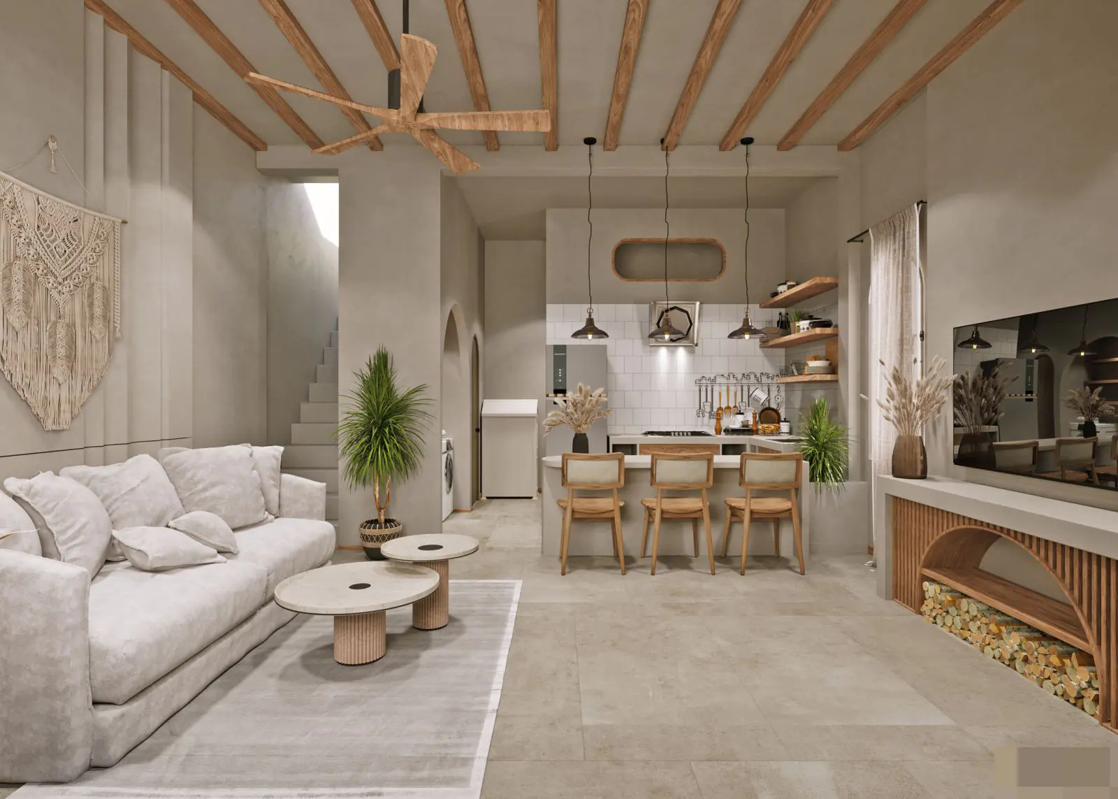 Mẫu Phòng Khách Wabi Sabi Của Chị Tiên Mẫu Phòng Khách Wabi Sabi Của Chị Tiên