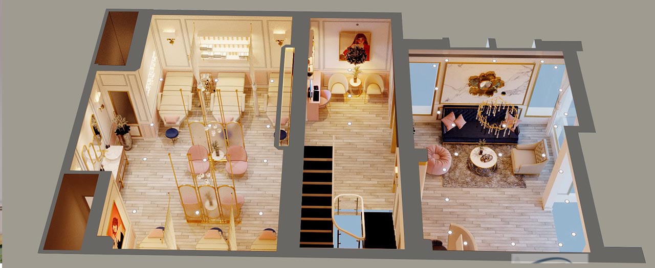 Thiết kế không gian spa