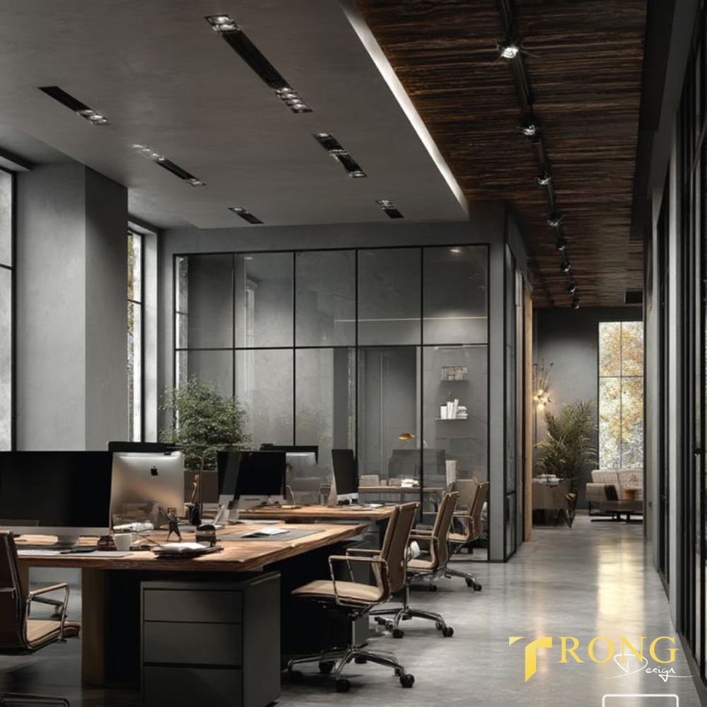 9 Thiết kế _ thi công mẫu văn phòng trọn gói giá tốt toàn quốc _ Trọng Design