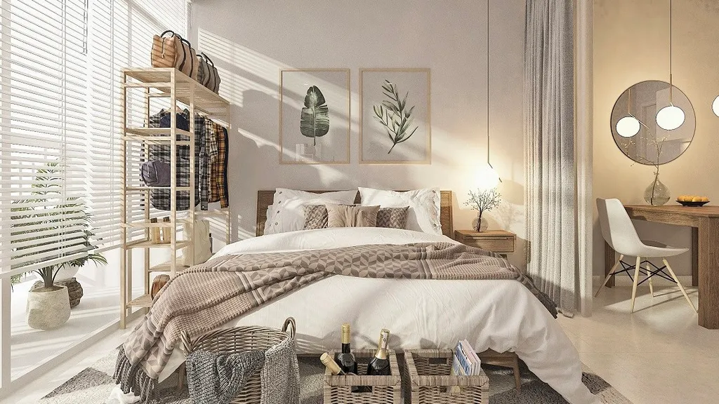Mẫu Phòng Ngủ Scandinavian Của Chị Hường Mẫu Phòng Ngủ Scandinavian Của Chị Hường