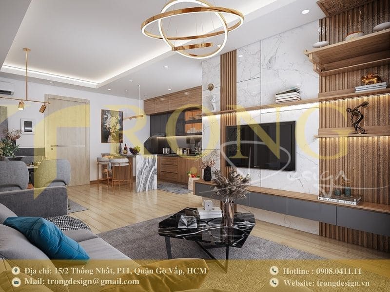 Báo giá ưu đãi thi công nội thất trọn gói tại Trọng Design