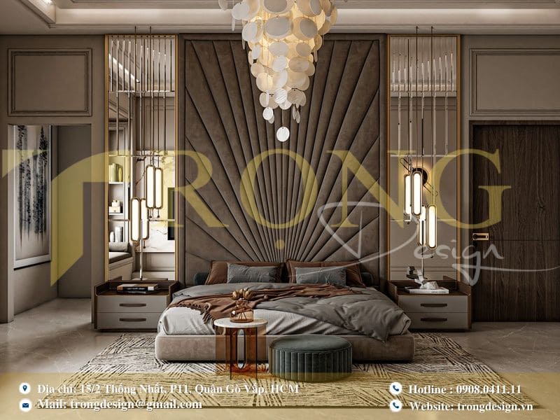 Phong cách thiết kế phòng luxury