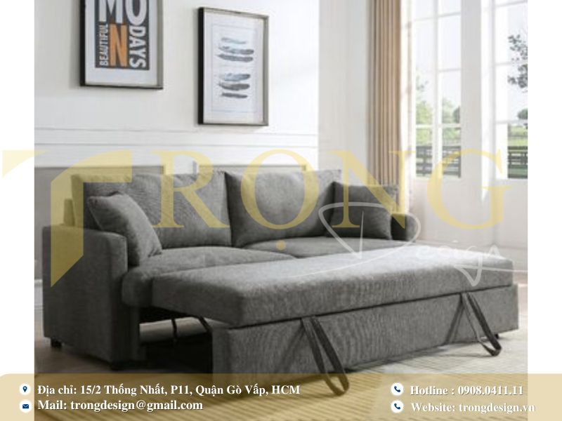 Sử dụng sofa thông minh cho phòng khách nhỏ