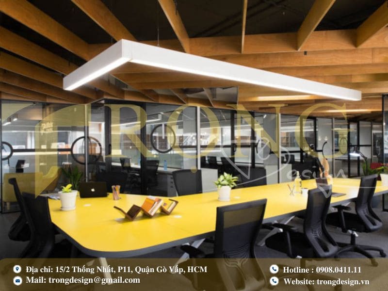 Xu hướng thiết kế văn phòng sáng tạo