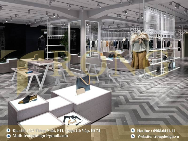 Các mẫu thiết kế shop thời trang quận 8