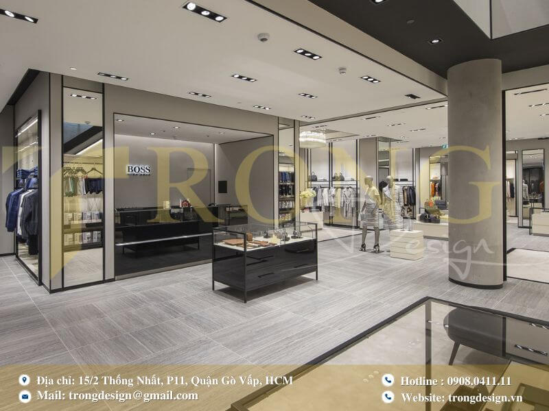 Các mẫu thiết kế shop thời trang quận 8