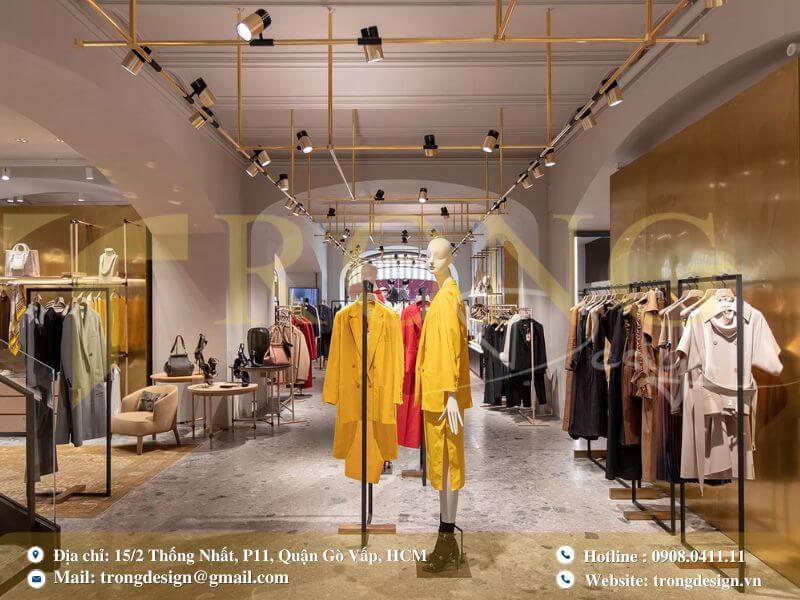 Các mẫu thiết kế shop thời trang quận 8