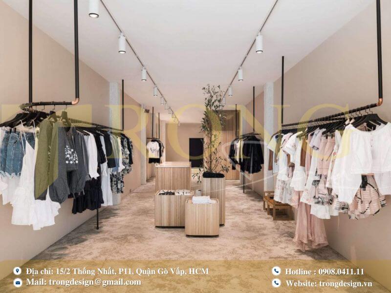 Các mẫu thiết kế shop thời trang quận 8