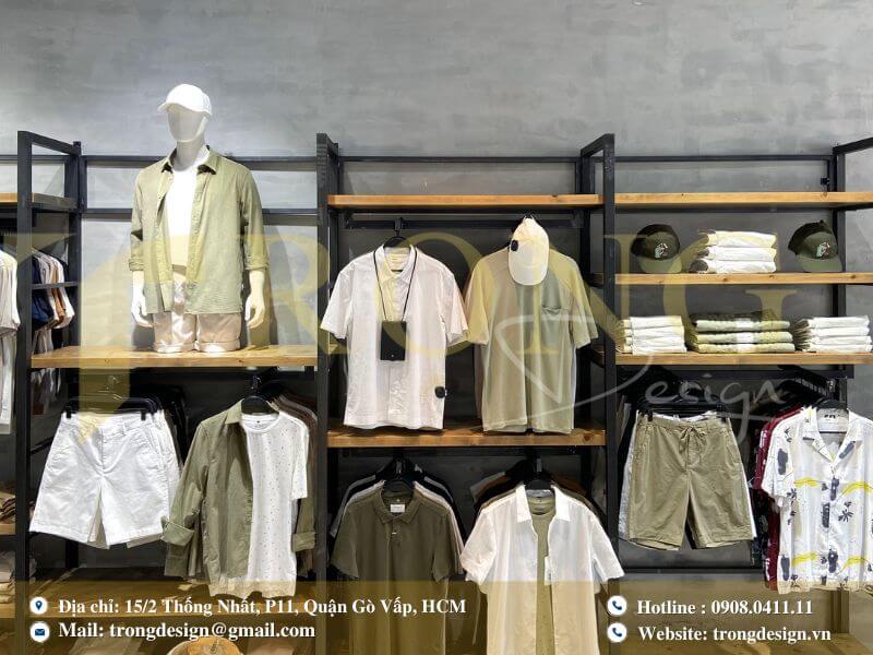 Các mẫu thiết kế shop thời trang quận 8