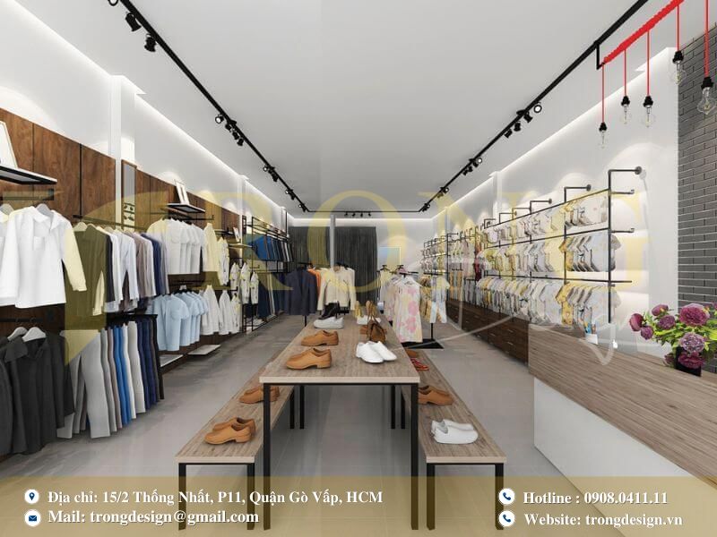 Các mẫu thiết kế shop thời trang quận 7 mới nhất 2025