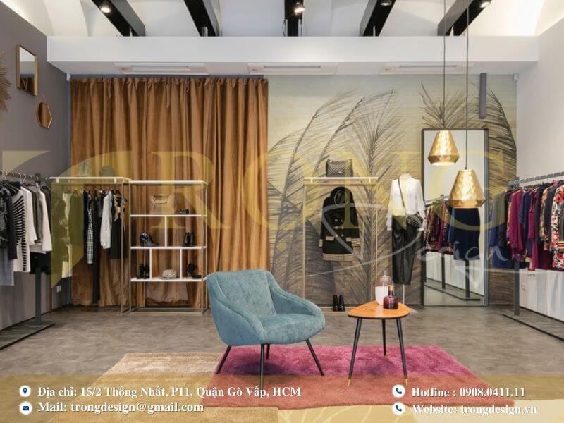 Trọng Design – Đơn vị chuyên thiết kế shop thời trang chuyên nghiệp