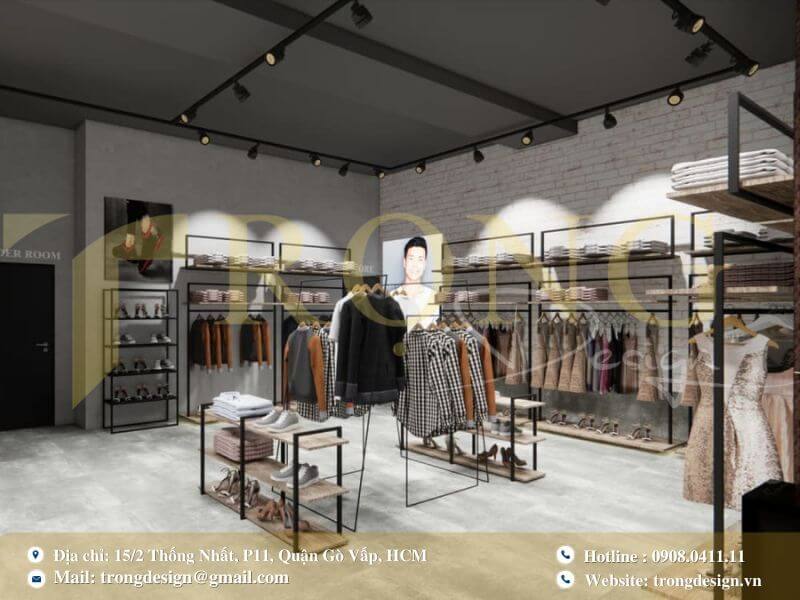 Báo giá thiết kế shop thời trang Quận 7 chi tiết