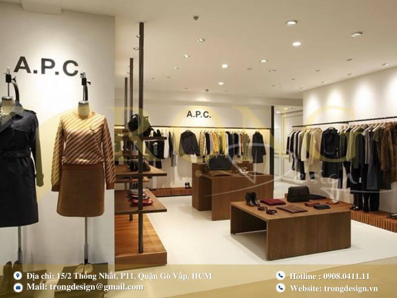 Quy trình thiết kế shop thời trang Quận Phú Nhuận tối ưu