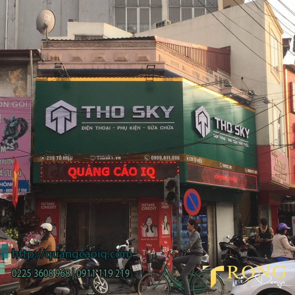 11_ Thiết kế_ thi công bảng hiệu Cửa hàng điện thoại di động_iphone _ Trọng Design